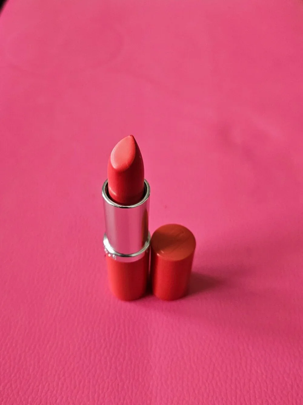 Clinique Long Last Lipstick 0A Runway Coral Full Size Discontinued